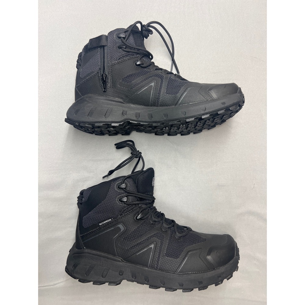 First Tactical Mens V2 Side Zip Waterproof Boots Black 165929 Size 8.5 Wide